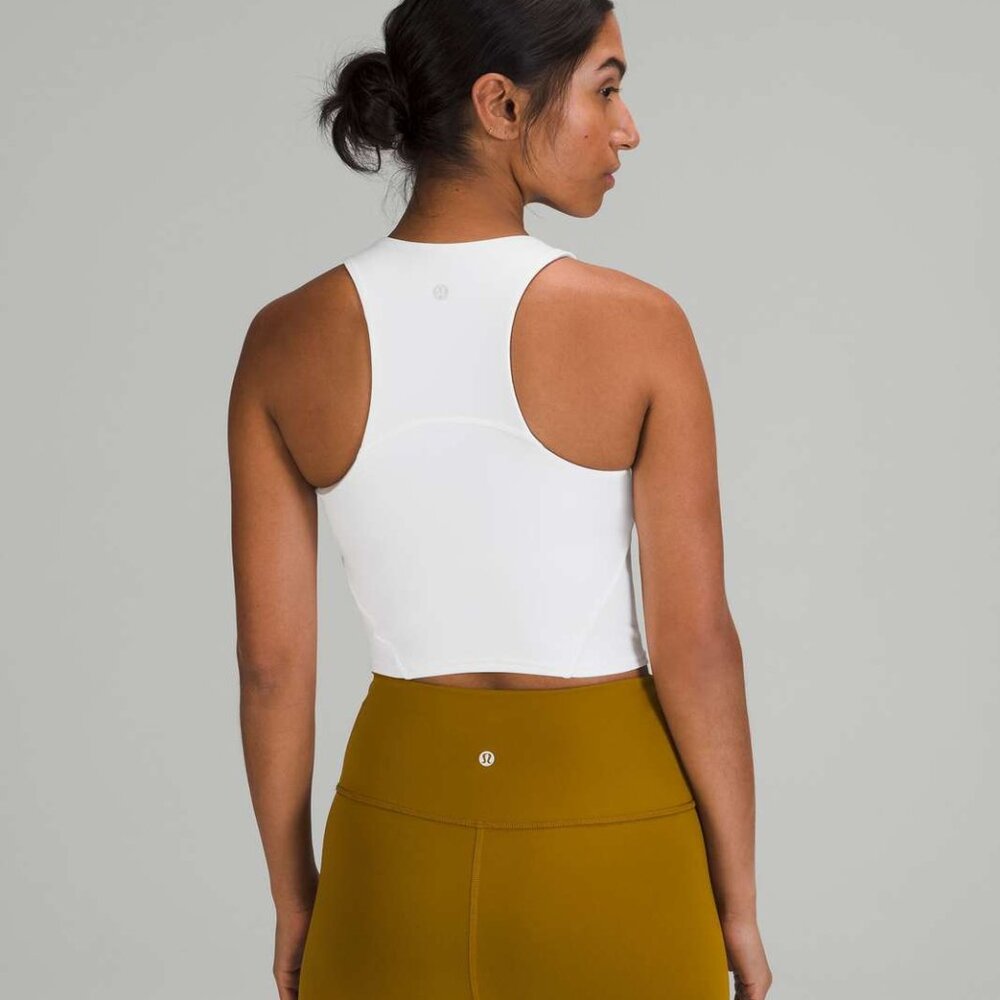 [Lululemon] Invigorate Training Tank Top in White 12 - Picture 2 of 8